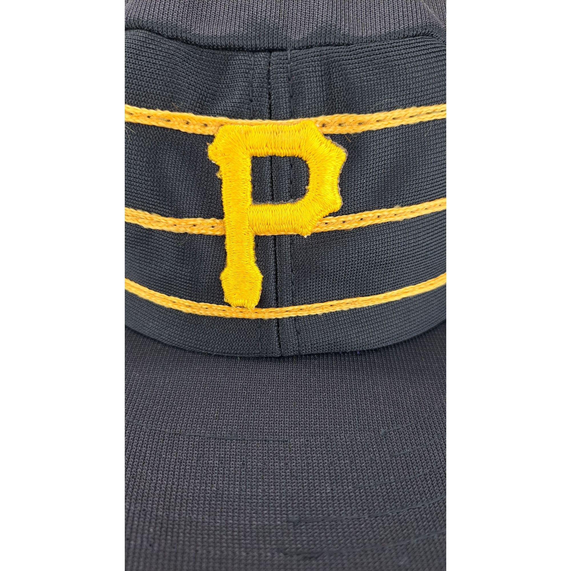 MLB Vintage Pittsburgh Pirates Snapback Hat Stripe Original MLB Size ONE SIZE - 3 Thumbnail