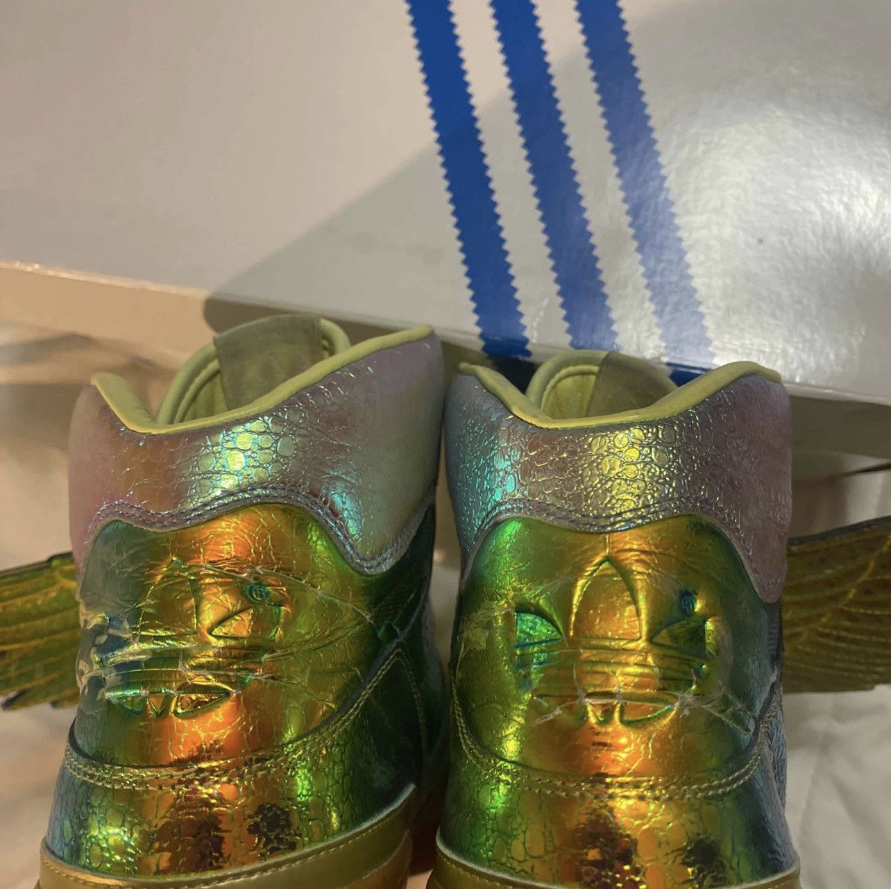 Adidas Adidas Jeremy Scott Foil Wings Size US 11 / EU 44 - 8 Thumbnail