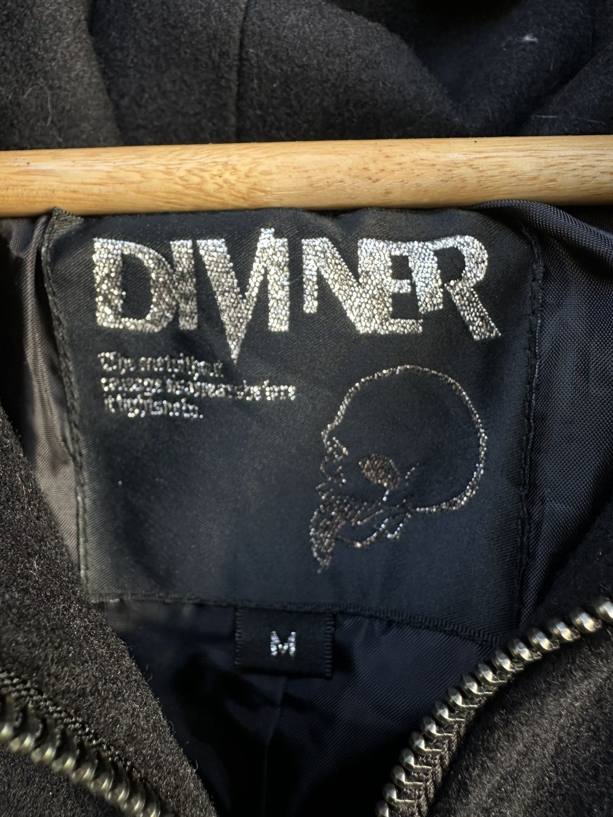 If Six Was Nine Deviner Skull Punk Full Zipper Jacket Size US M / EU 48-50 / 2 - 13 Thumbnail
