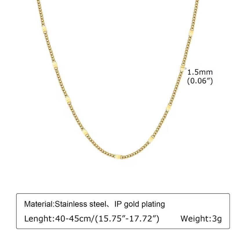 Other Chic Curb Chain Necklace Size ONE SIZE - 3 Thumbnail