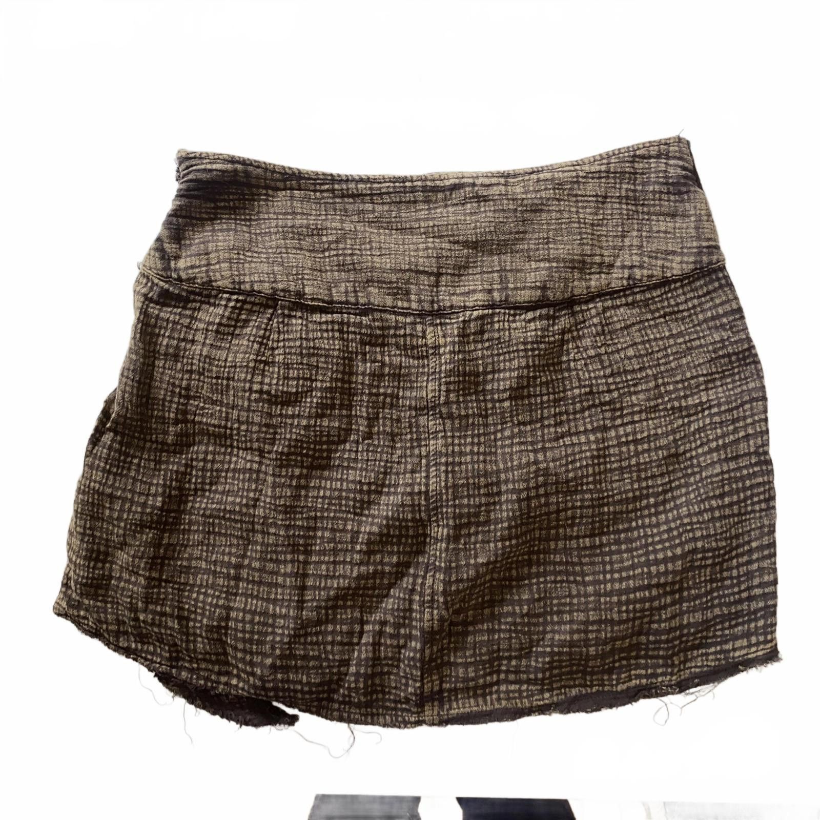 Free People Free People Boho Brown Mini Skirt S Size 28" / US 6 / IT 42 - 3 Thumbnail