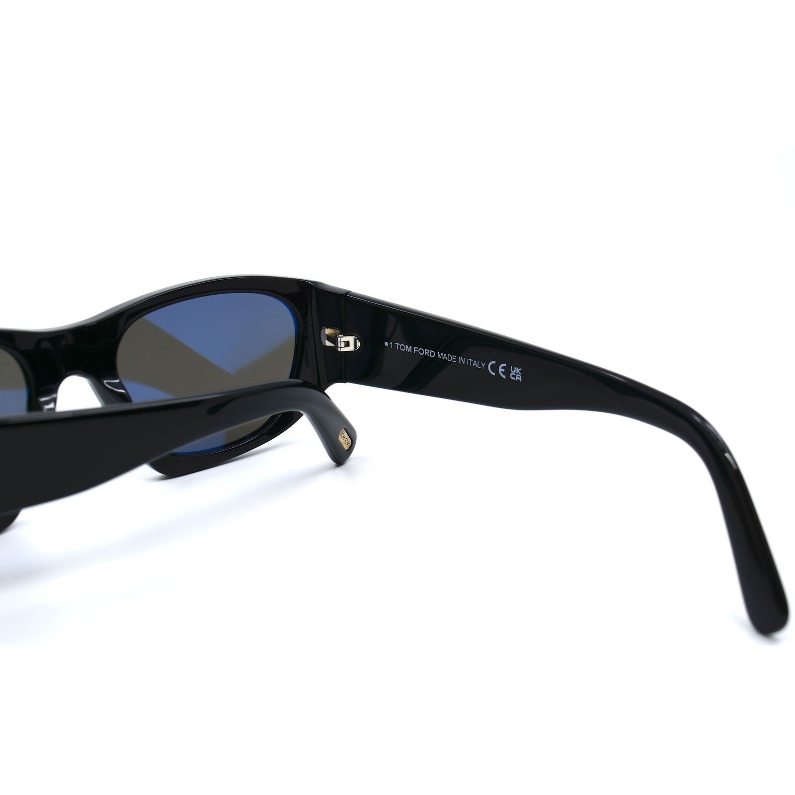 Tom Ford TOM FORD CYRILLE-02 TF987 01A BLACK GREY SUNGLASSES Size ONE SIZE - 8 Thumbnail