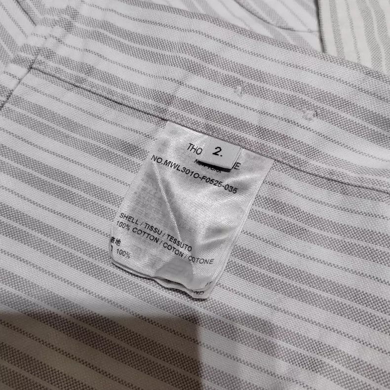 Thom Browne Thom Browne A vertical striped shirt Size US XL / EU 56 / 4 - 6 Thumbnail