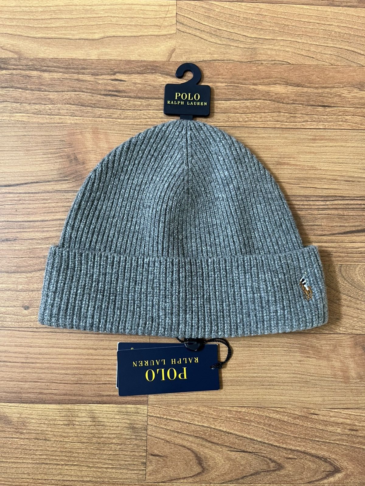 Polo Ralph Lauren Polo Ralph Lauren Signature Pony Wool-Blend Beanie Size ONE SIZE - 1 Thumbnail