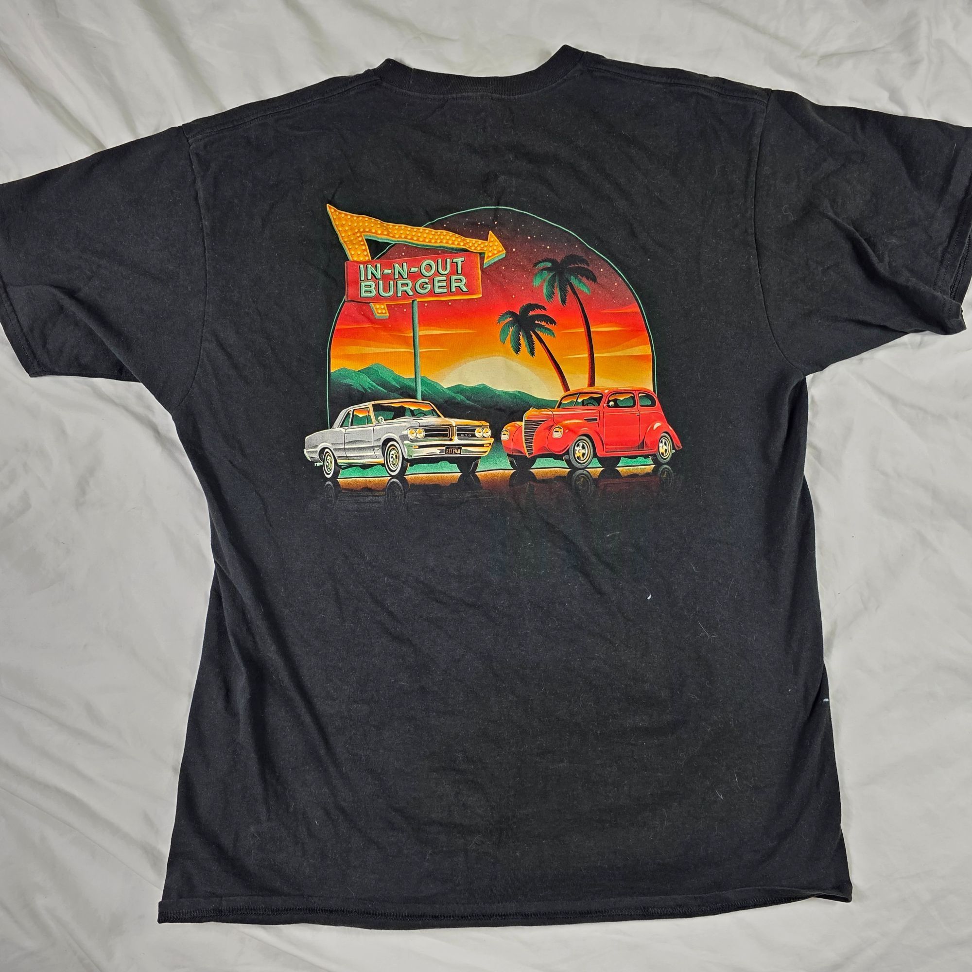 Other In-N-Out Burger T-Shirt Men Large Black Shirt California Sun Size US L / EU 52-54 / 3 - 1 Thumbnail