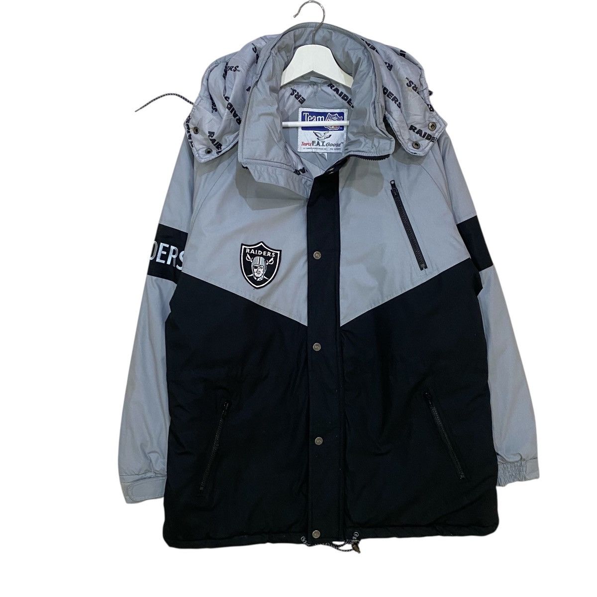 Triple F.A.T. Goose ⚡️VINTAGE NFL RAIDERS BIG LOGO TRIPLE FAT GOOSE DOWN JACKET Size US M / EU 48-50 / 2 - 2 Thumbnail