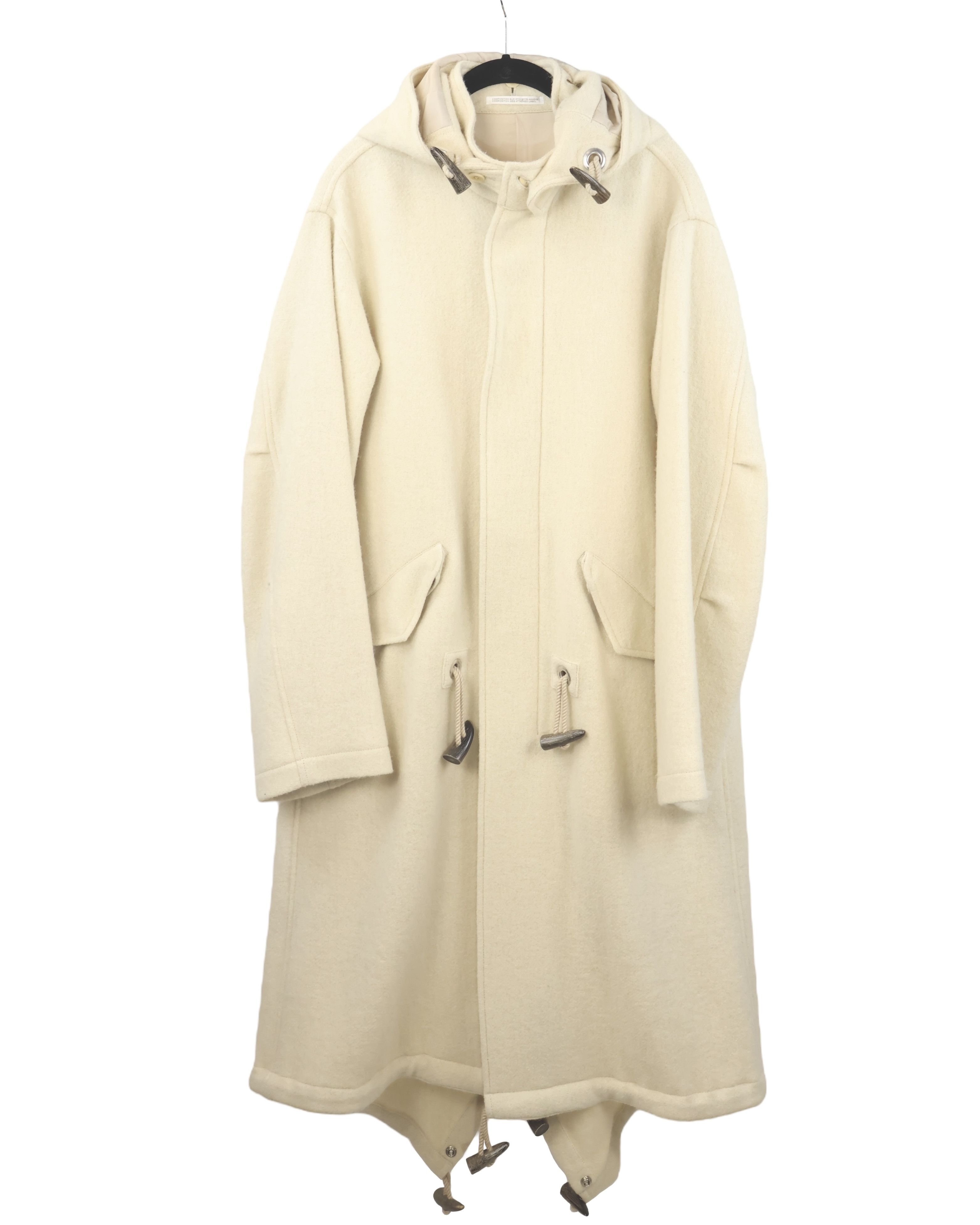 Yohji Yamamoto long wool coat