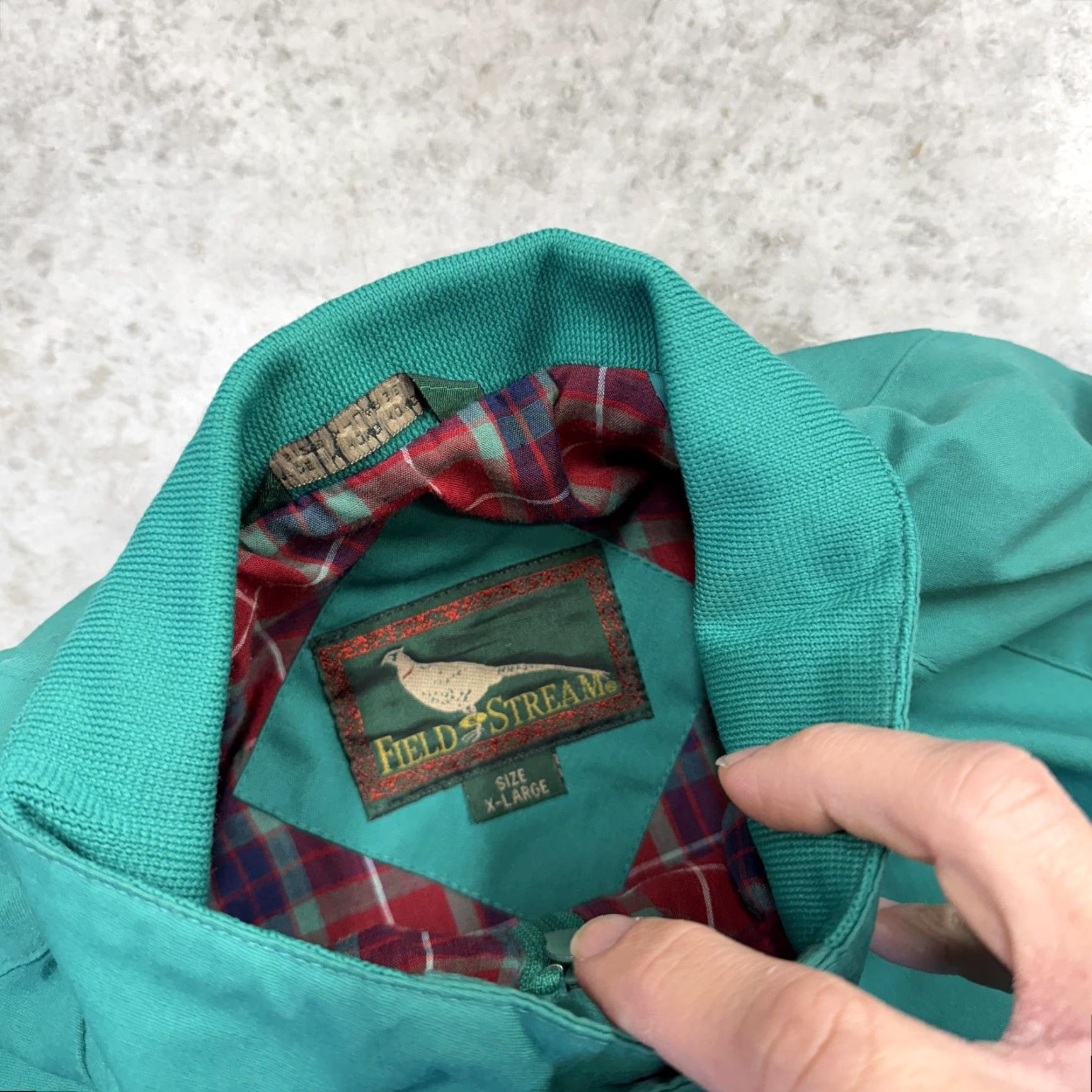 Vintage VINTAGE Field & Stream Jacket Mens L Green Bomber Full Zip Lined Outdoor Shirt Size US L / EU 52-54 / 3 - 5 Thumbnail