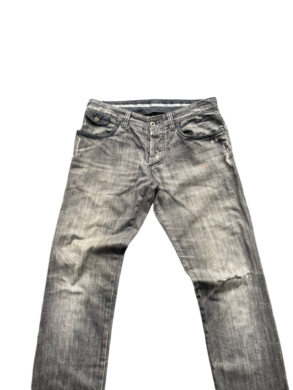 Dolce & Gabbana × If Six Was Nine × Le Grande Bleu (L.G.B.) Vintage Dolce & Gabbana Distresed Denim Size US 33 - 3 Thumbnail
