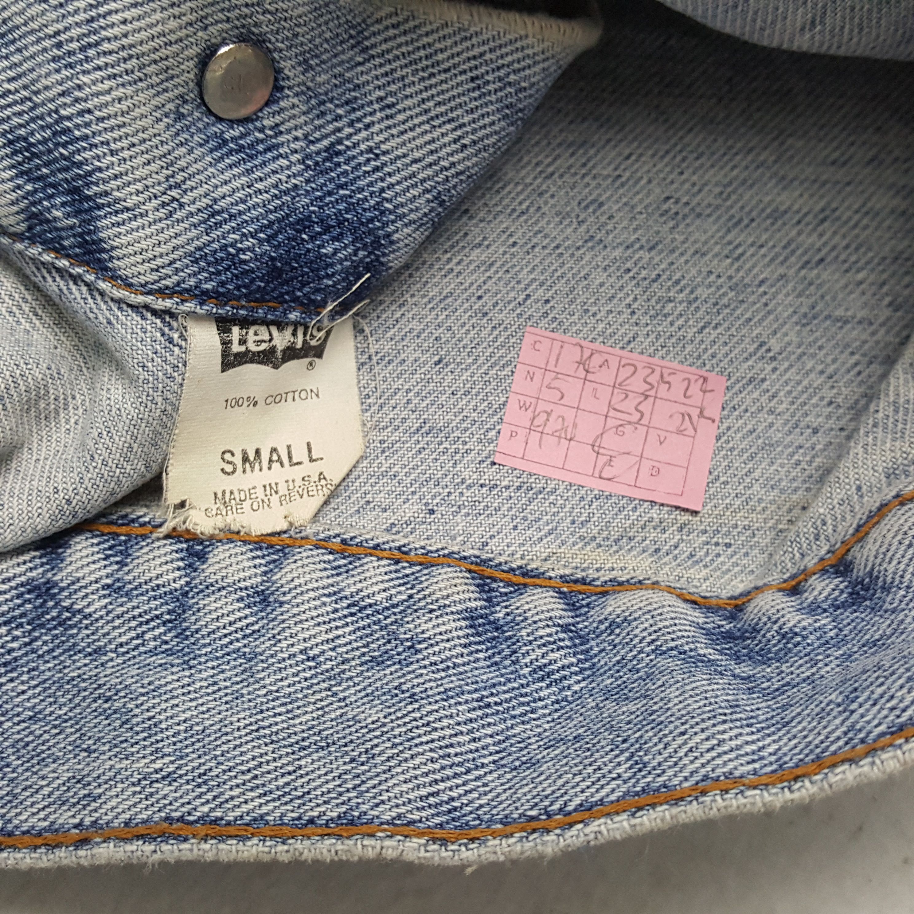 Levi's × Vintage LEVIS X Number Nine Custom Art Style Streetwear Jacket Size US L / EU 52-54 / 3 - 7 Thumbnail