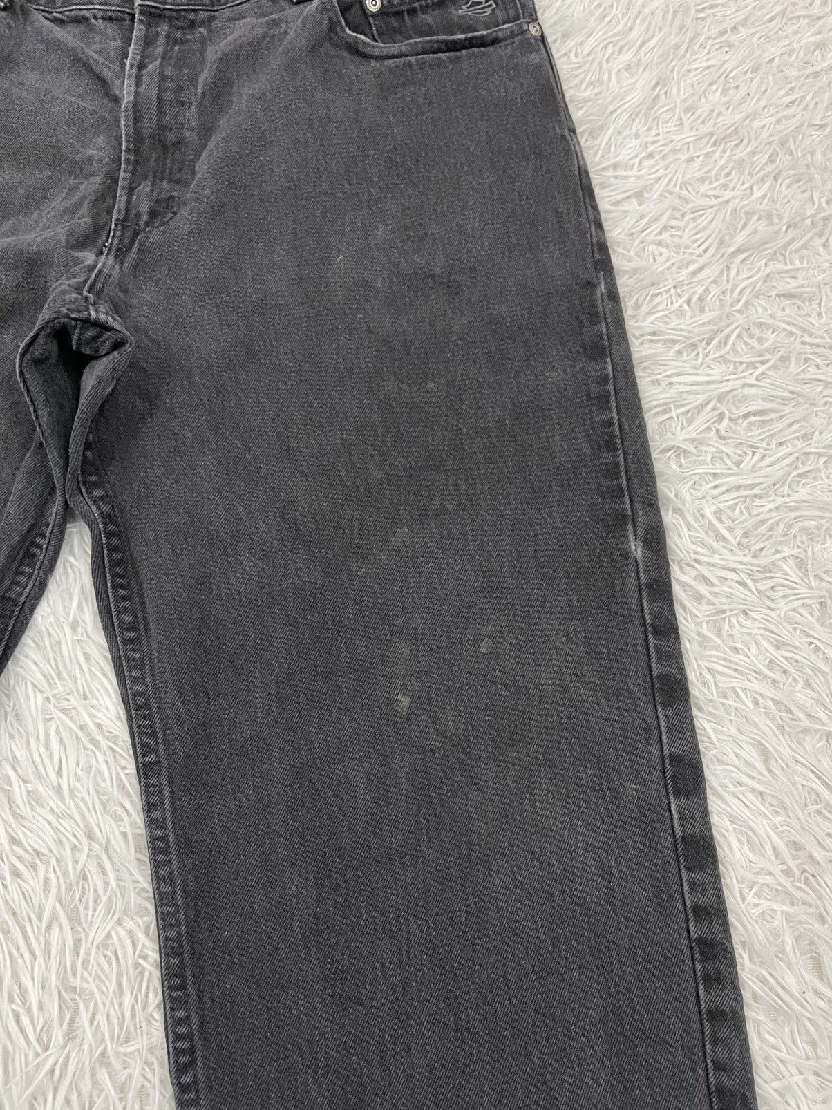 Harley Davidson Harley Davidson Denim Relaxed Leg Pants Size US 37 - 3 Thumbnail