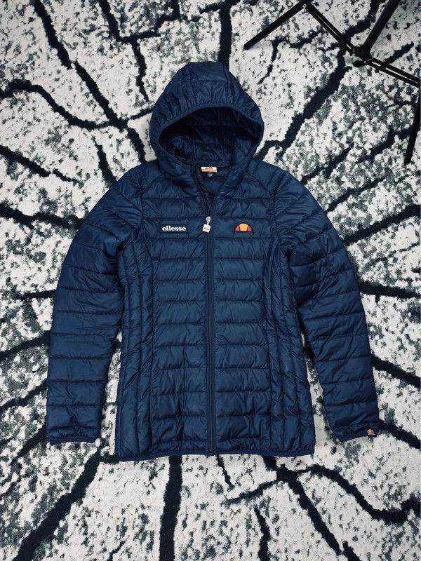 Ellesse Ellesse navy blue down jacket 36 S Size S / US 4 / IT 40 - 1 Thumbnail