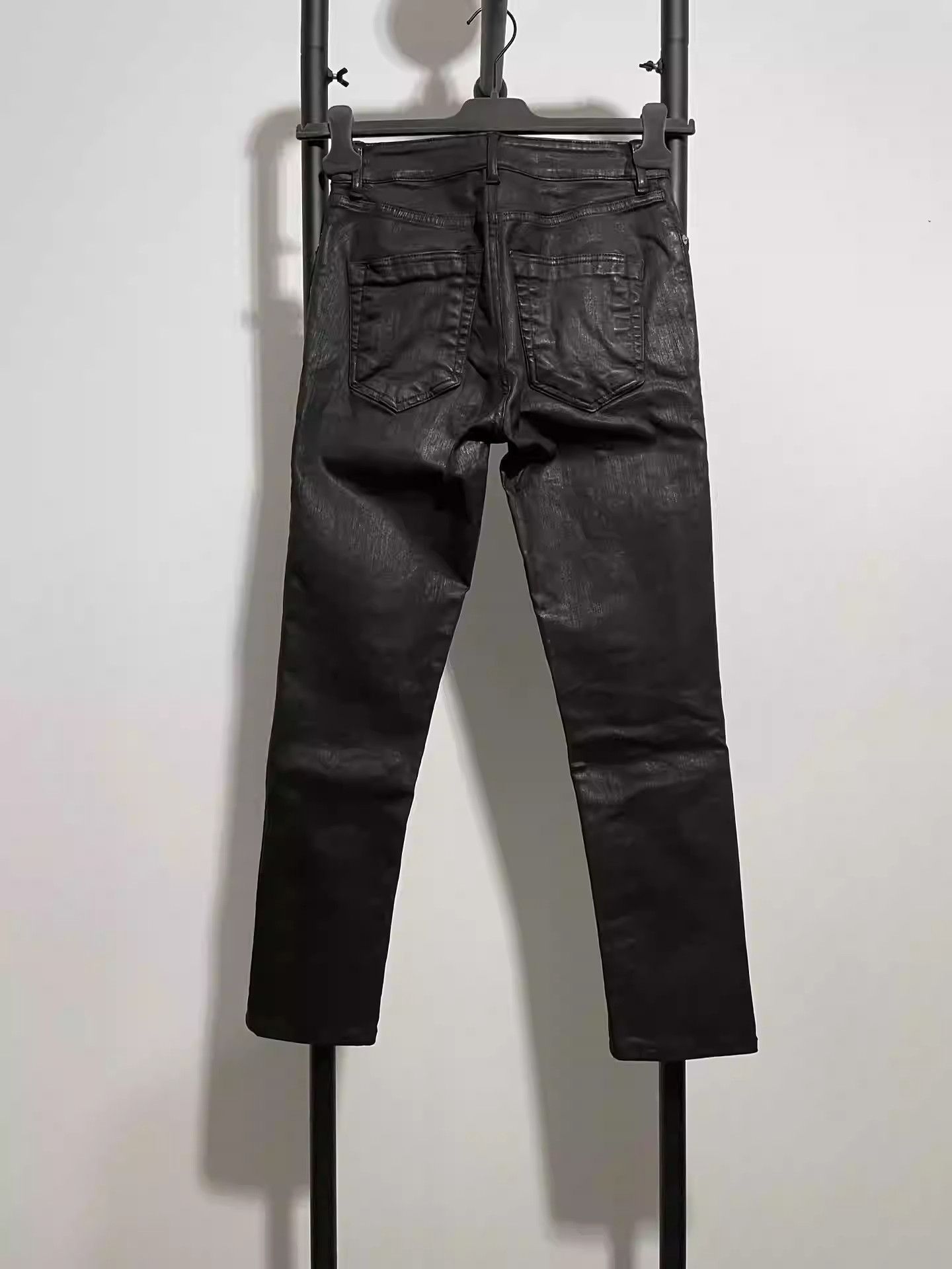 Rick Owens Rick Owens waxed trousers Size US 30 / EU 46 - 2 Thumbnail
