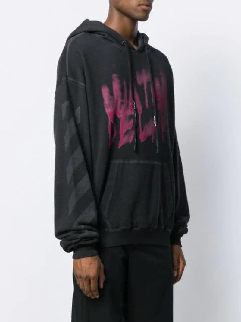 Off-White F/W 19 Diag Vintage Over Hoodie