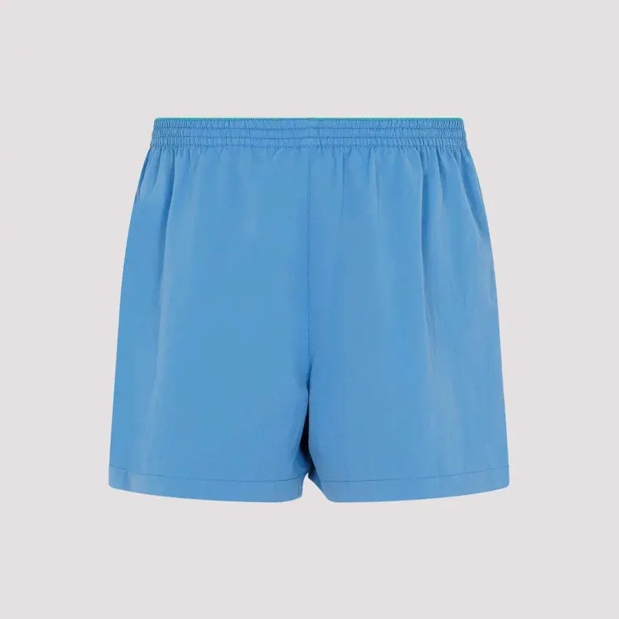Bottega Veneta o1n1vont1224 Polyester Swim Shorts in Blue Size US 28 / EU 44 - 2 Thumbnail