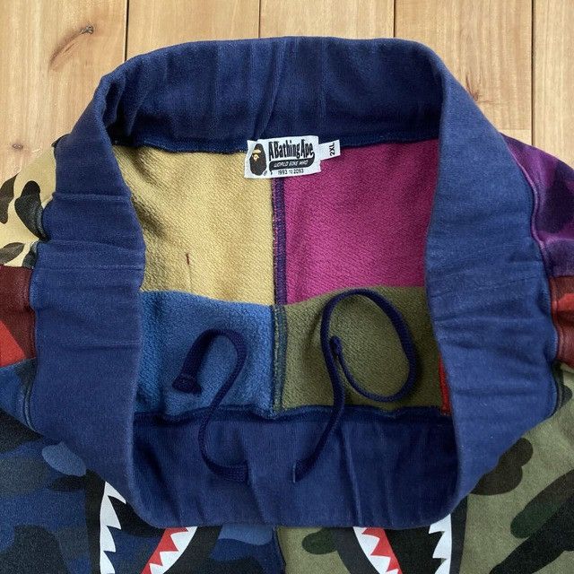 Bape BAPE Mix camo shark sweat shorts a bathing ape ★size 2XL Size US 38 / EU 54 - 7 Thumbnail