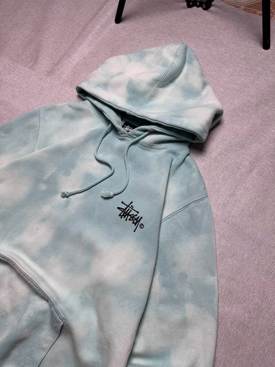 Stussy Stüssy Vintage Skate Hoodie Tie Dye Big Back Logo Sk8 Size US M / EU 48-50 / 2 - 4 Thumbnail