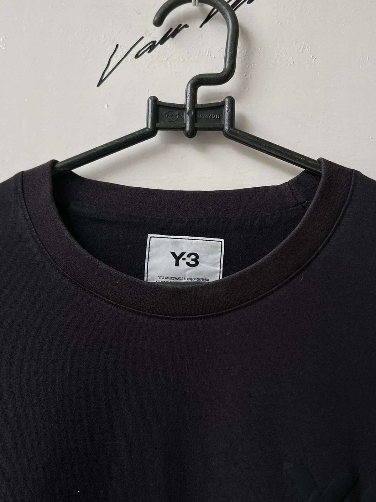 Yohji Yamamoto Y-3 Yohji Yamamoto Black T-shirt Size US L / EU 52-54 / 3 - 14 Thumbnail
