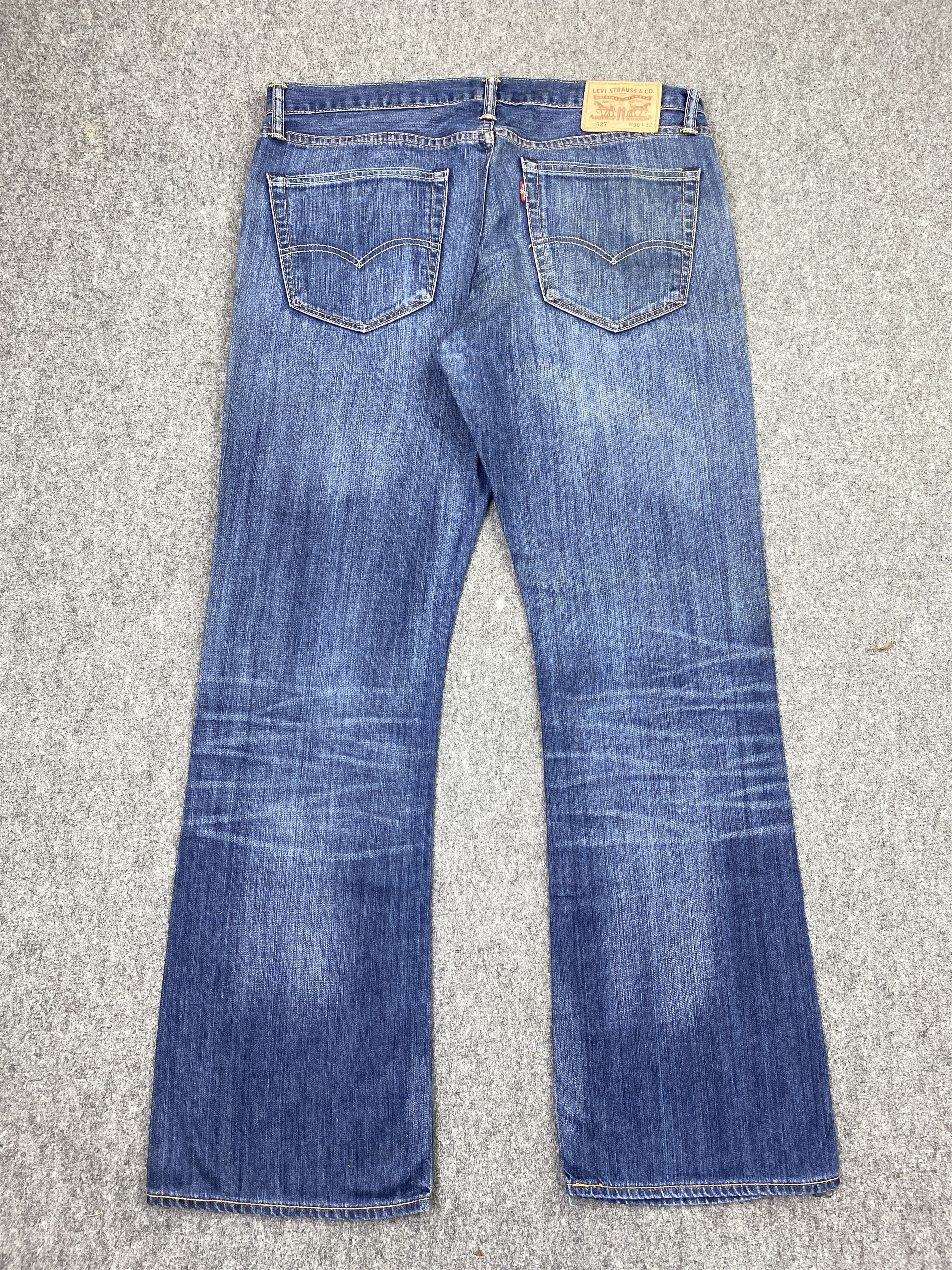 Levi's Vintage Levis 527 Faded Blue Jeans DP2863 Size US 37 - 3 Thumbnail