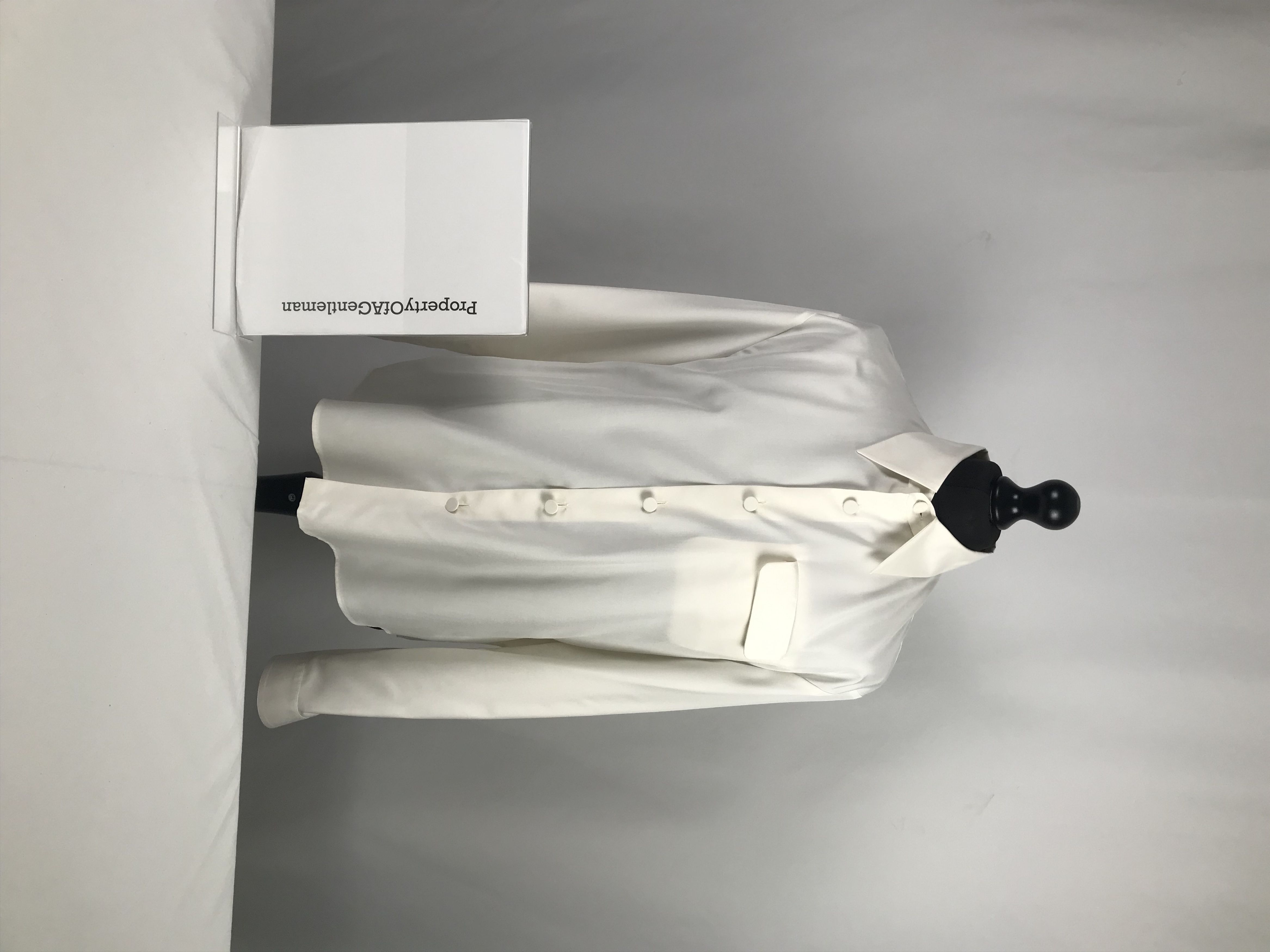 image of Gucci Wing Tip Collar Shirt in White, Men's (Size Large)