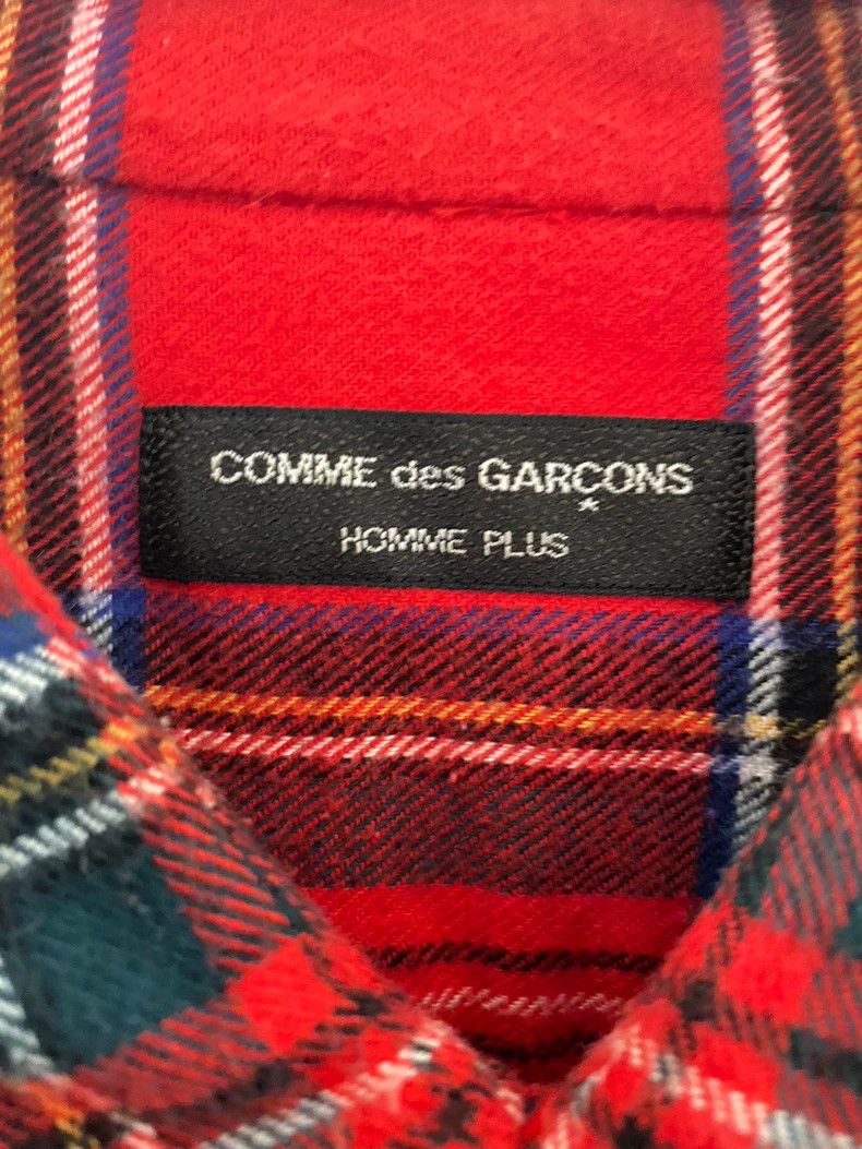 Comme des Garcons Comme Des Garcons Tartan flannel red and green plaid shirt Size M / US 6-8 / IT 42-44 - 3 Thumbnail