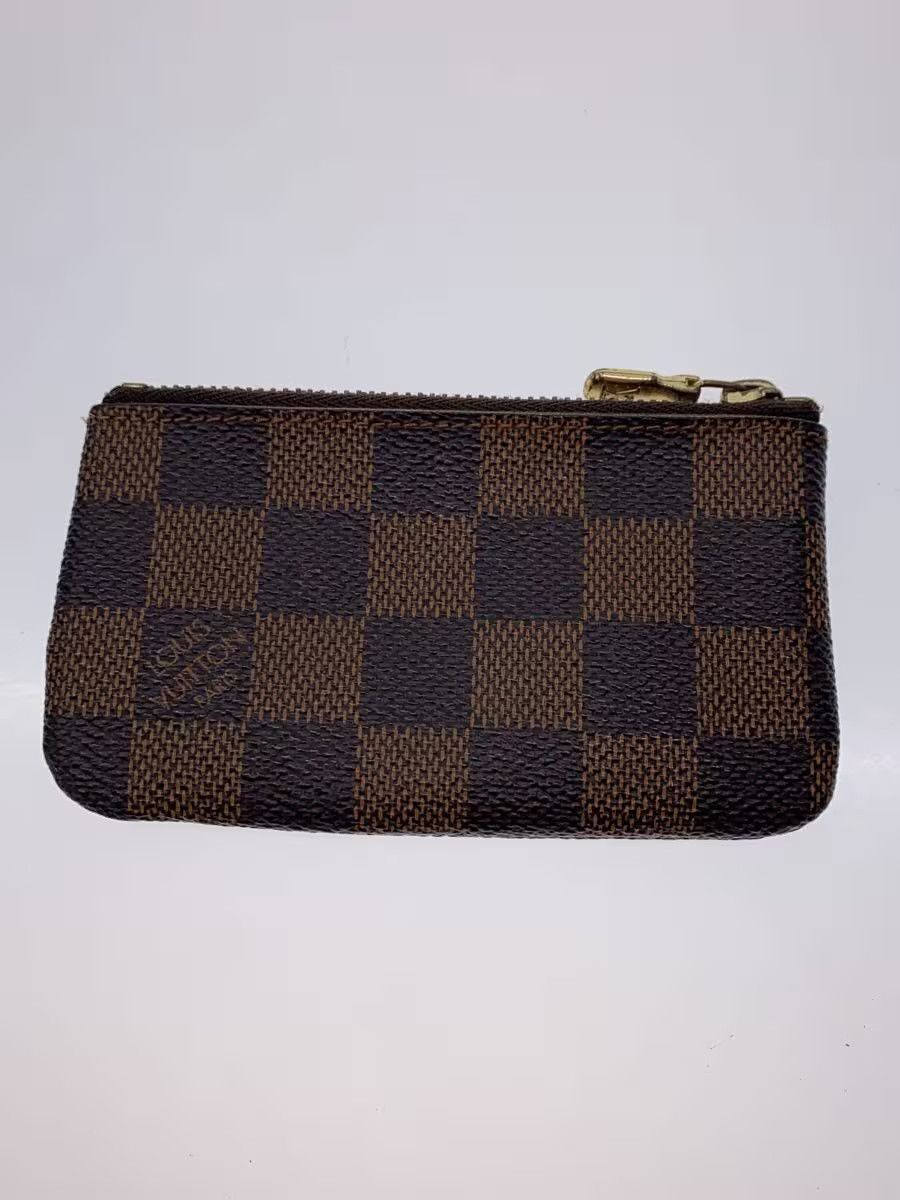 Louis Vuitton Louis Vuitton Damier Ebene Pochette Cle Brown Size ONE SIZE - 2 Thumbnail