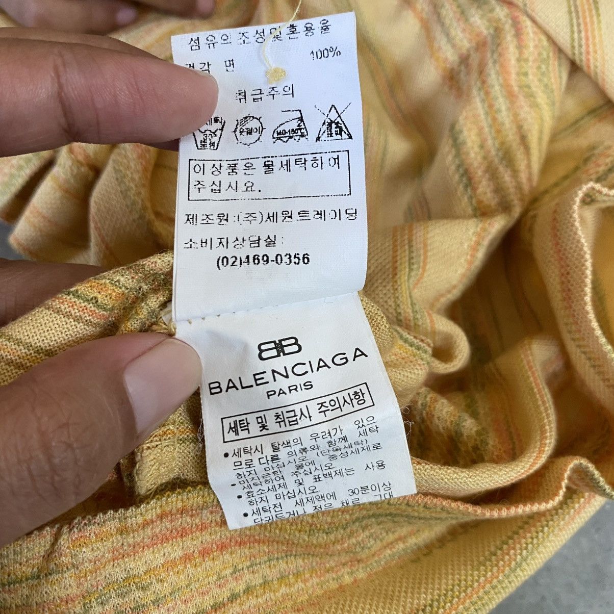 Balenciaga Vintage 90s Balenciaga Polos Long Sleeve Shirt Size US L / EU 52-54 / 3 - 6 Thumbnail