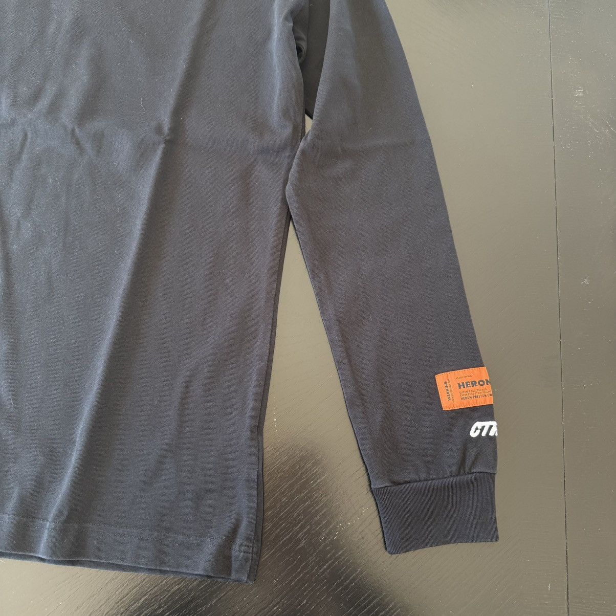 Heron Preston Heron Preston CTNMB Long-Sleeve T-Shirt 'Black' Size Small Size US S / EU 44-46 / 1 - 4 Thumbnail