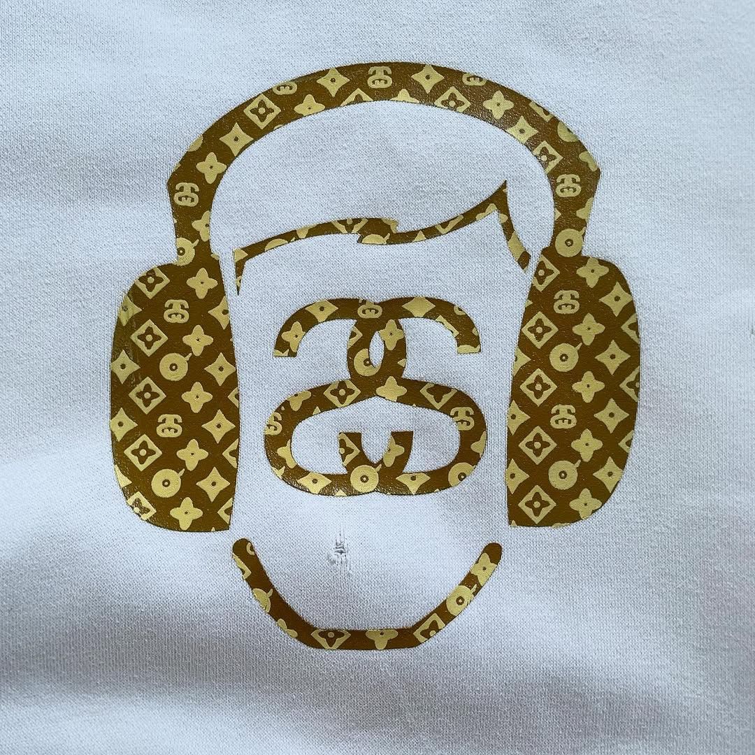 Stussy Vintage 90’s Stüssy Headphone Monogram Hoodie Size US M / EU 48-50 / 2 - 5 Thumbnail