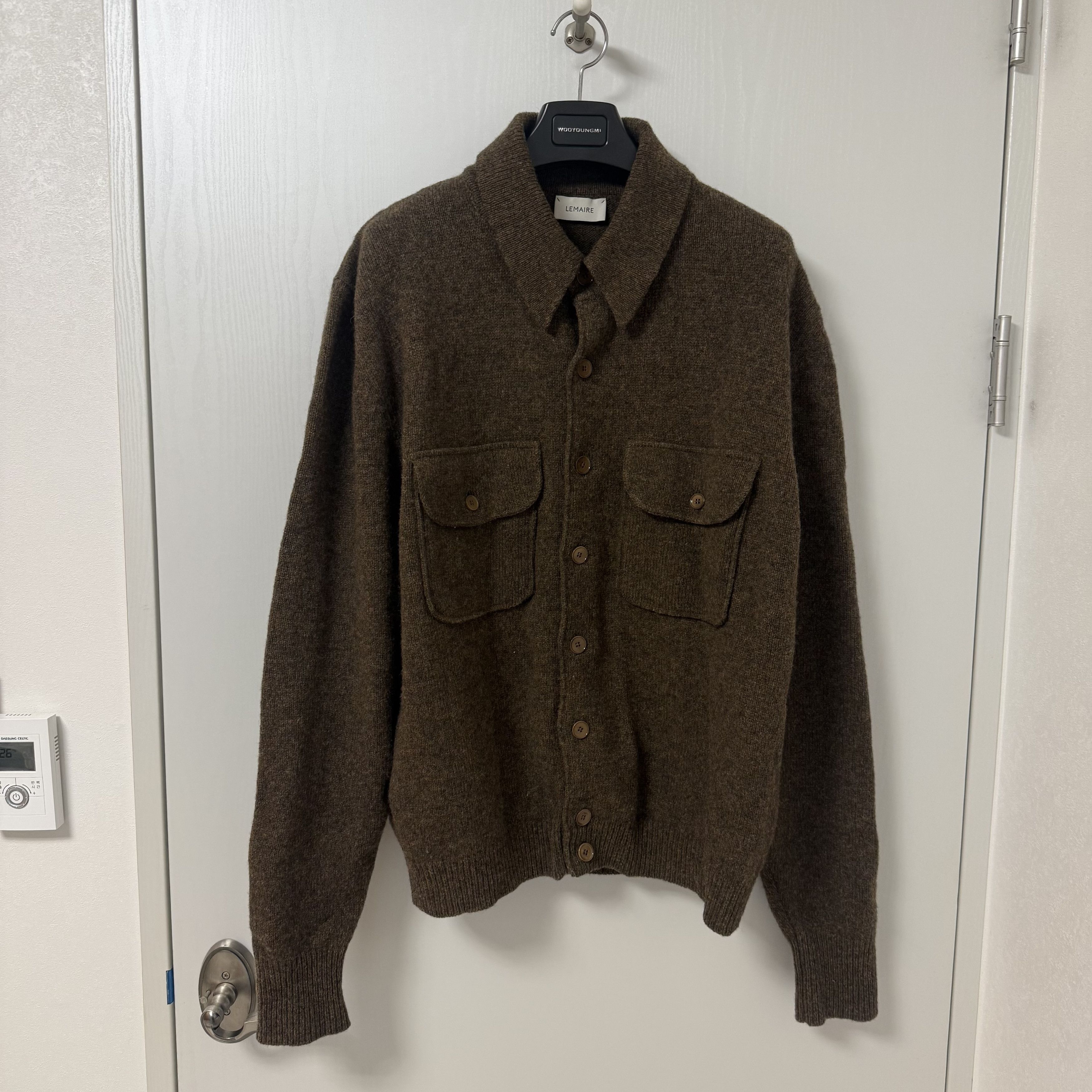 Leather 19aw cardigan Size US L / EU 52-54 / 3 - 1 Thumbnail