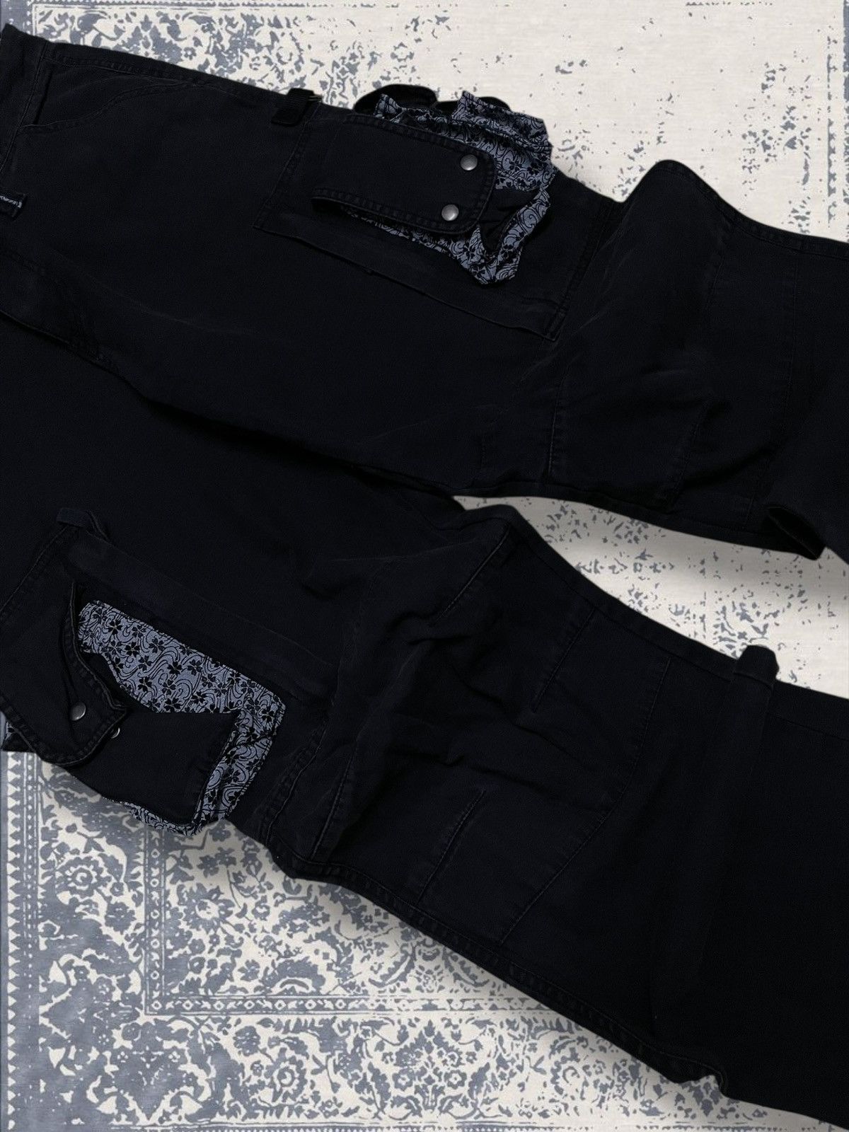 Designer × Japanese Brand × Vintage Vintage Japan Designer Traditional Karakuri Cargo Utility Size US 34 / EU 50 - 6 Thumbnail