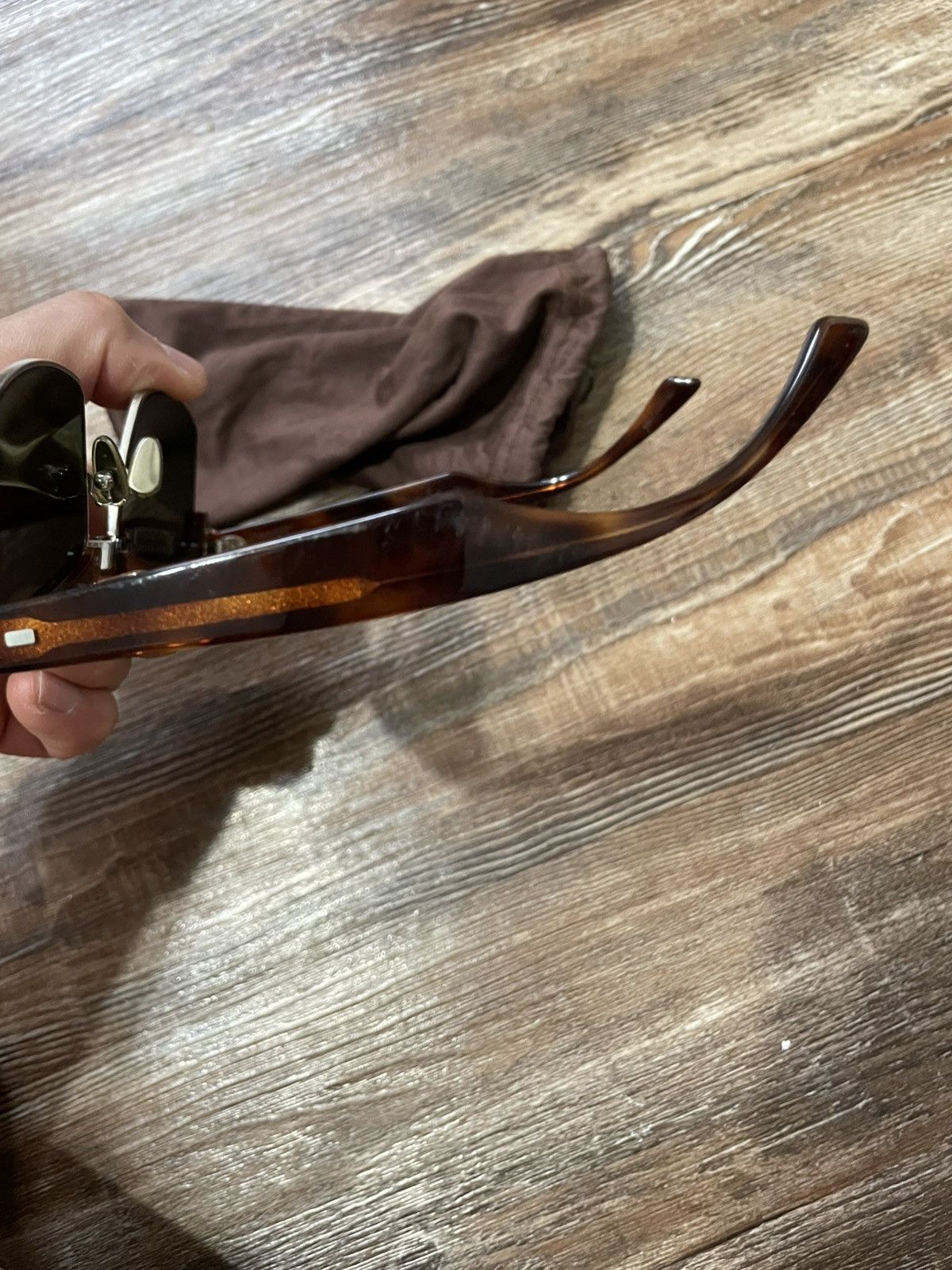 Celine CL40054U Mineral Havana Tortoise Cat Eye Half Rim Sunglasses Size ONE SIZE - 14 Thumbnail