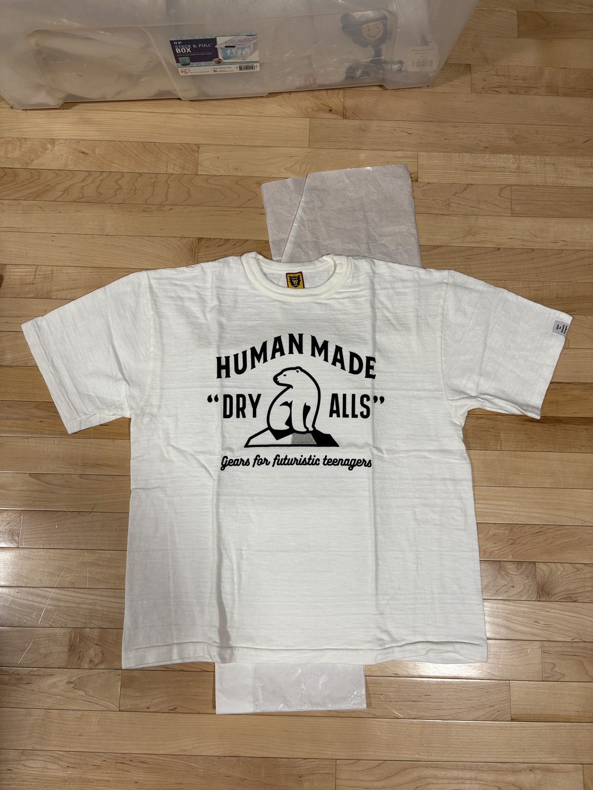 Human Made Human Made Dry Alls Polar Bear T shirt Size US XL / EU 56 / 4 - 3 Thumbnail