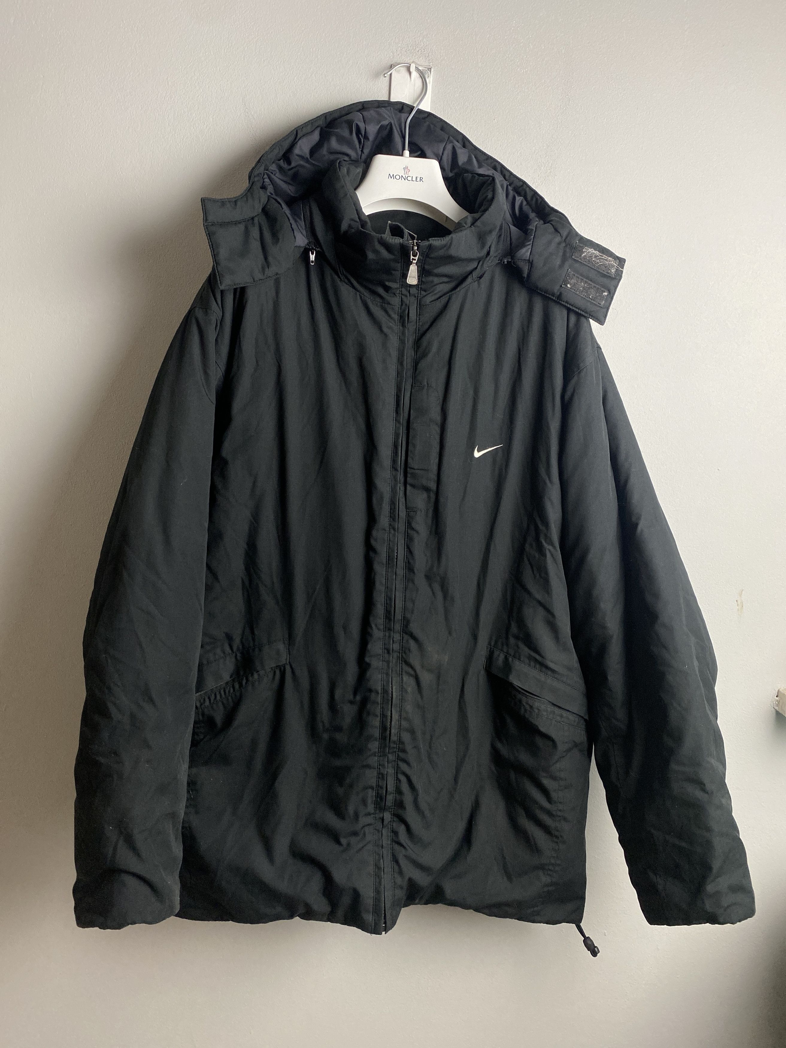 Nike × Vintage Nike small swoosh insulated jacket y2k 00s Size US M / EU 48-50 / 2 - 1 Thumbnail