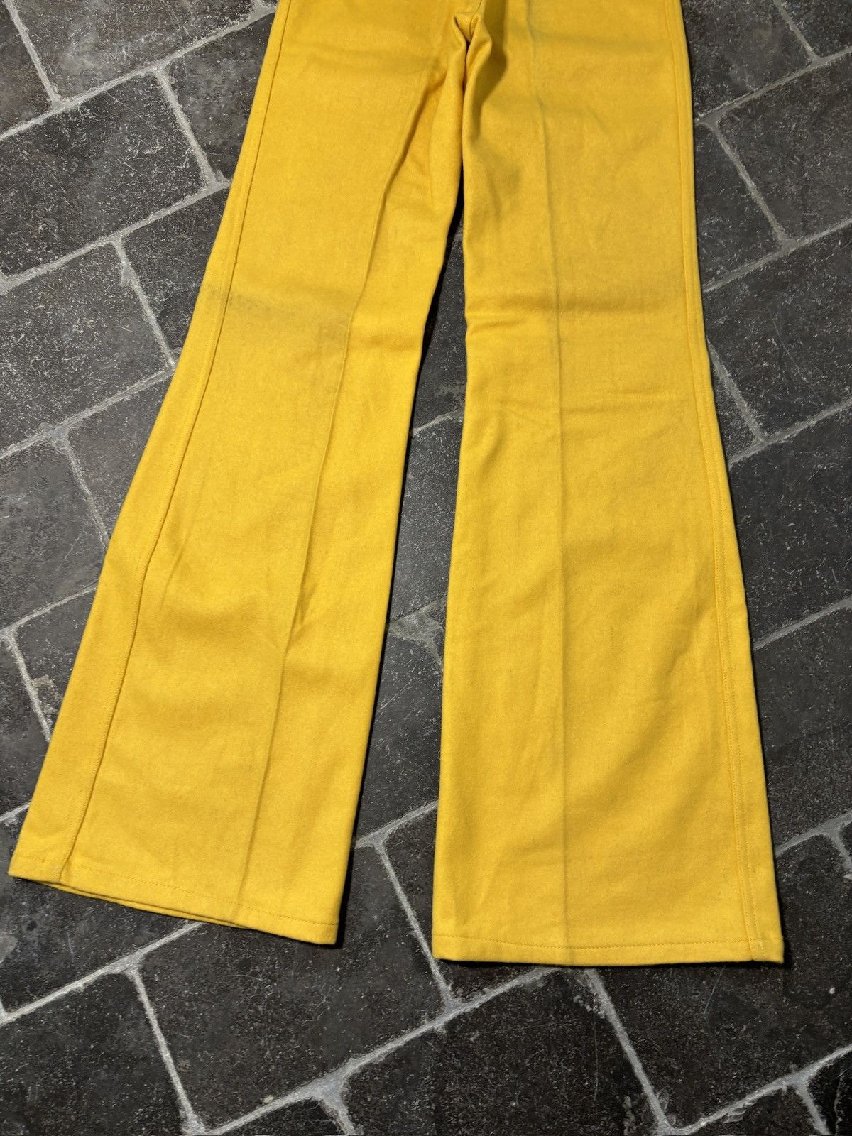 Wrangler 1970s Wrangler Blue Bell Bottoms True Vintage Wool Trouser Size 26" / US 2 / IT 38 - 10 Thumbnail