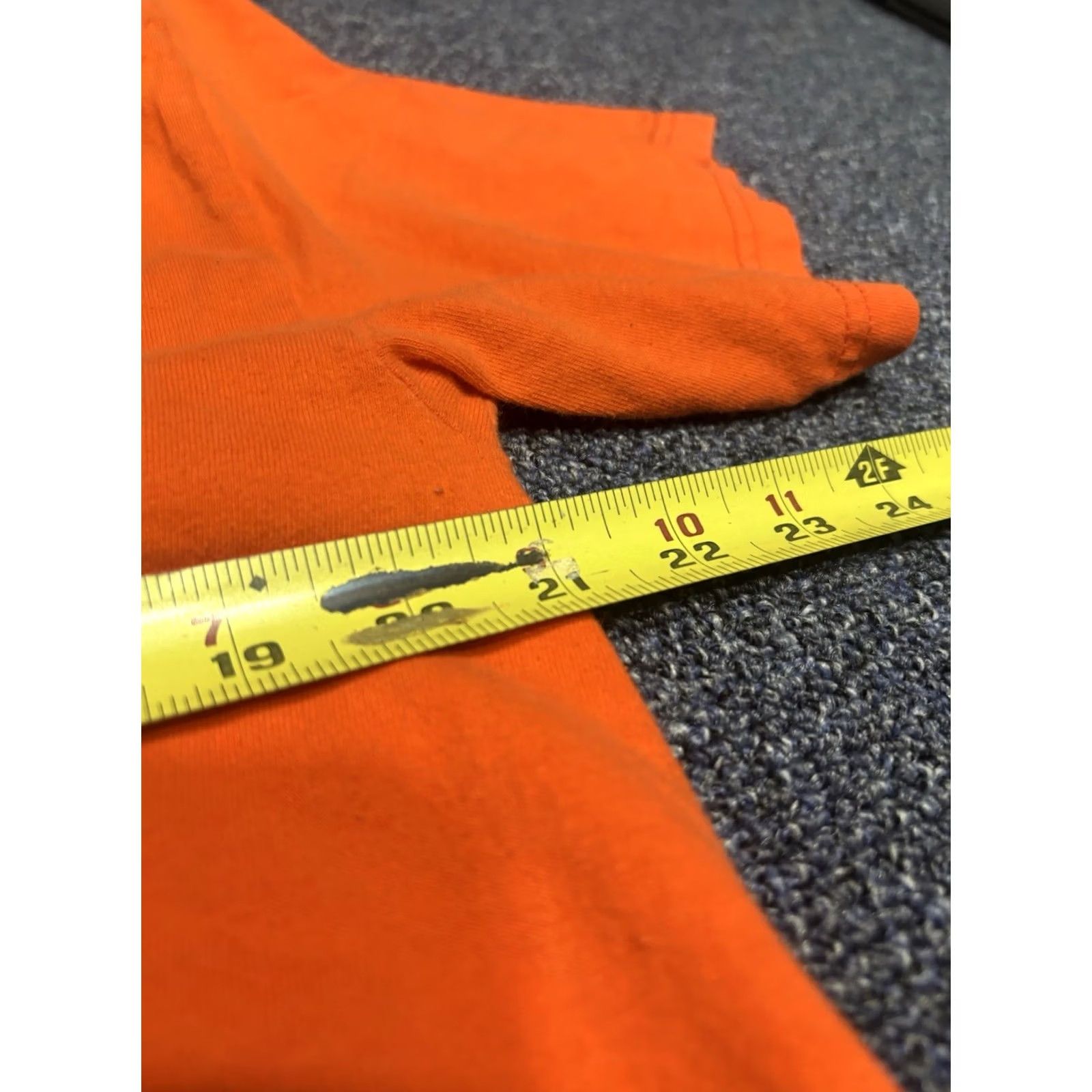 Vintage VINTAGE Hallmark Tee Pumpkin Shirt L Men Orange 50/50 Knit Graphic 80s Halloween Size US L / EU 52-54 / 3 - 5 Thumbnail