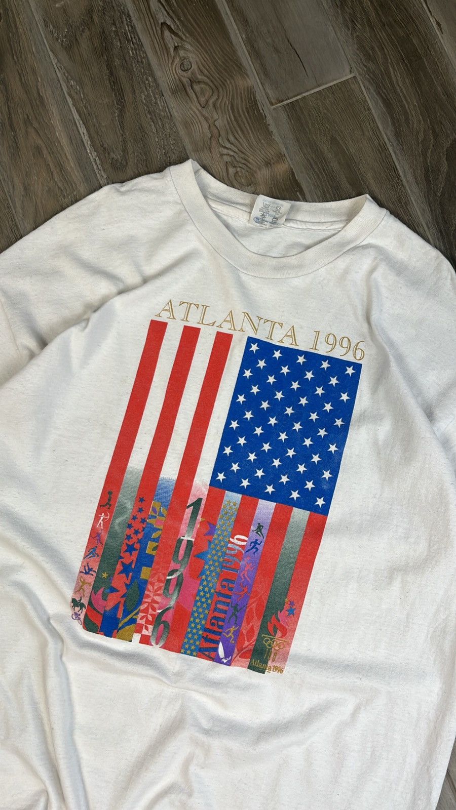 Champion × Vintage Rare❗️Vintage Champion Atlanta 1996 Olympic Games tee Size US XL / EU 56 / 4 - 3 Thumbnail