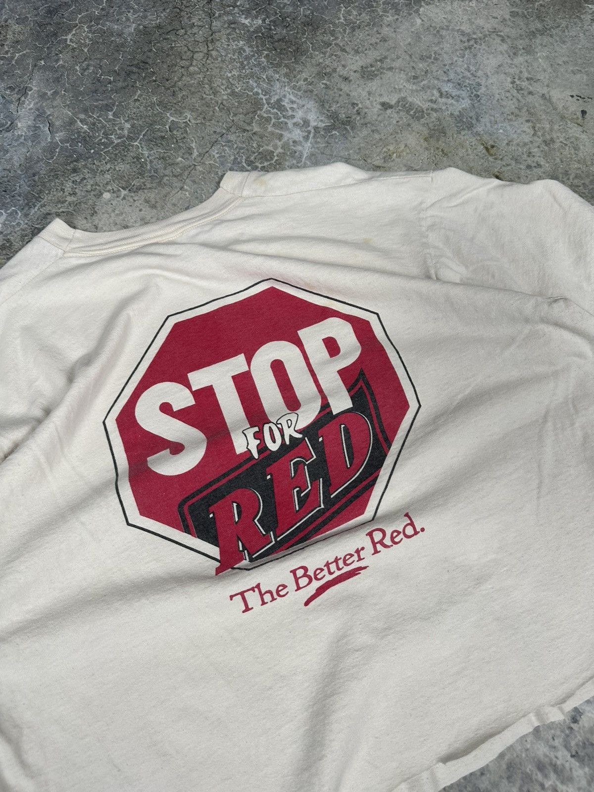 Vintage Vintage Cropped STOP LAGER tee Size US XL / EU 56 / 4 - 2 Thumbnail