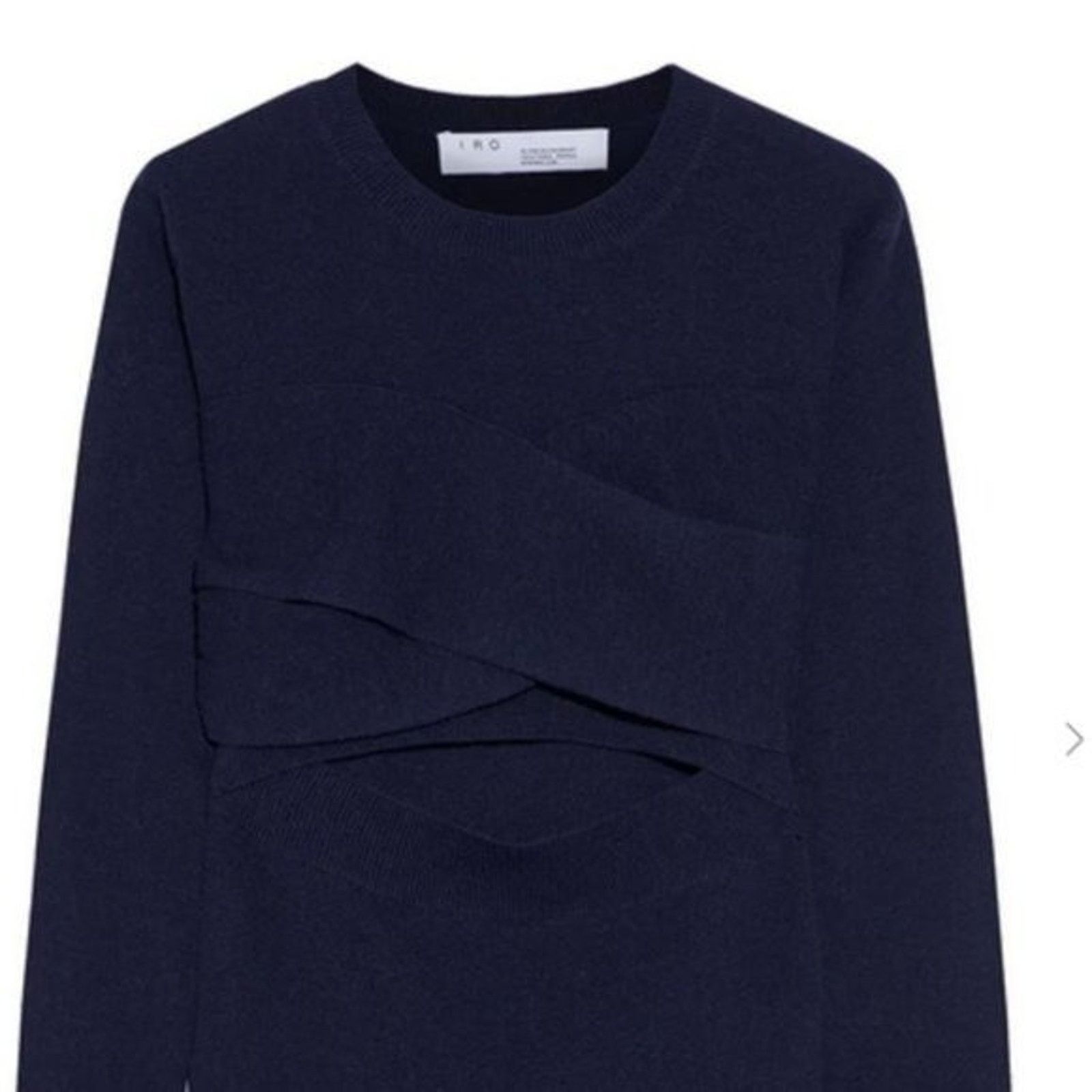Iro Iro Denny cutout sweater navy Size 8 Size M / US 6-8 / IT 42-44 - 2 Thumbnail