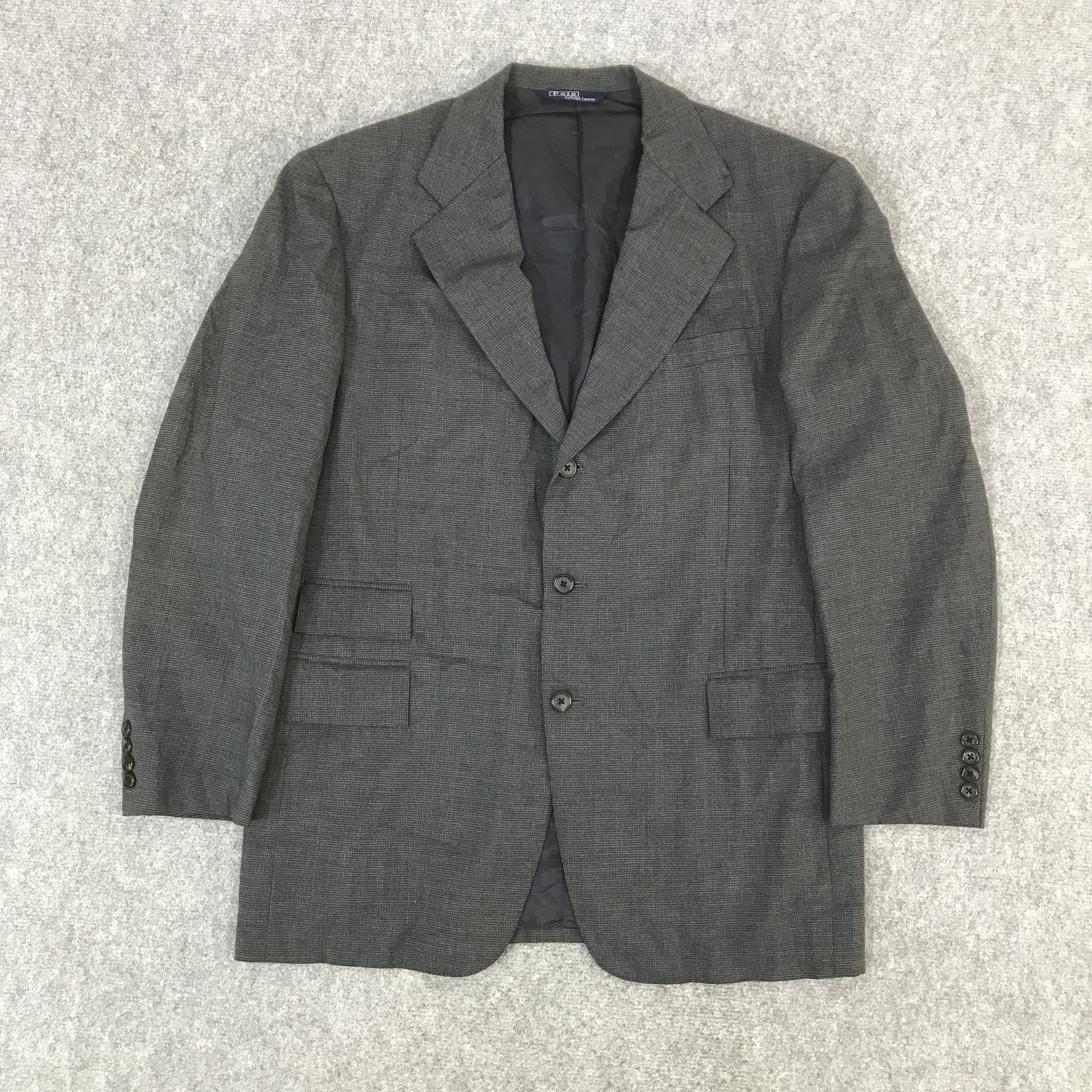 Polo Ralph Lauren × Vintage VINTAGE POLO RALPH LAUREN BLAZER JACKET Size US L / EU 52-54 / 3 - 1 Thumbnail