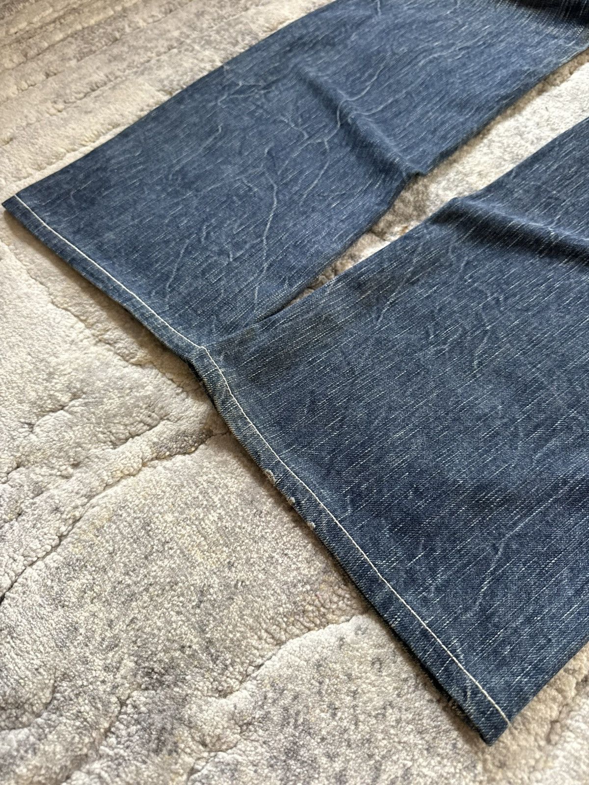 Edwin Edwin 503 Blue Trip Medium Wash Flared Jeans Size US 29 - 14 Thumbnail
