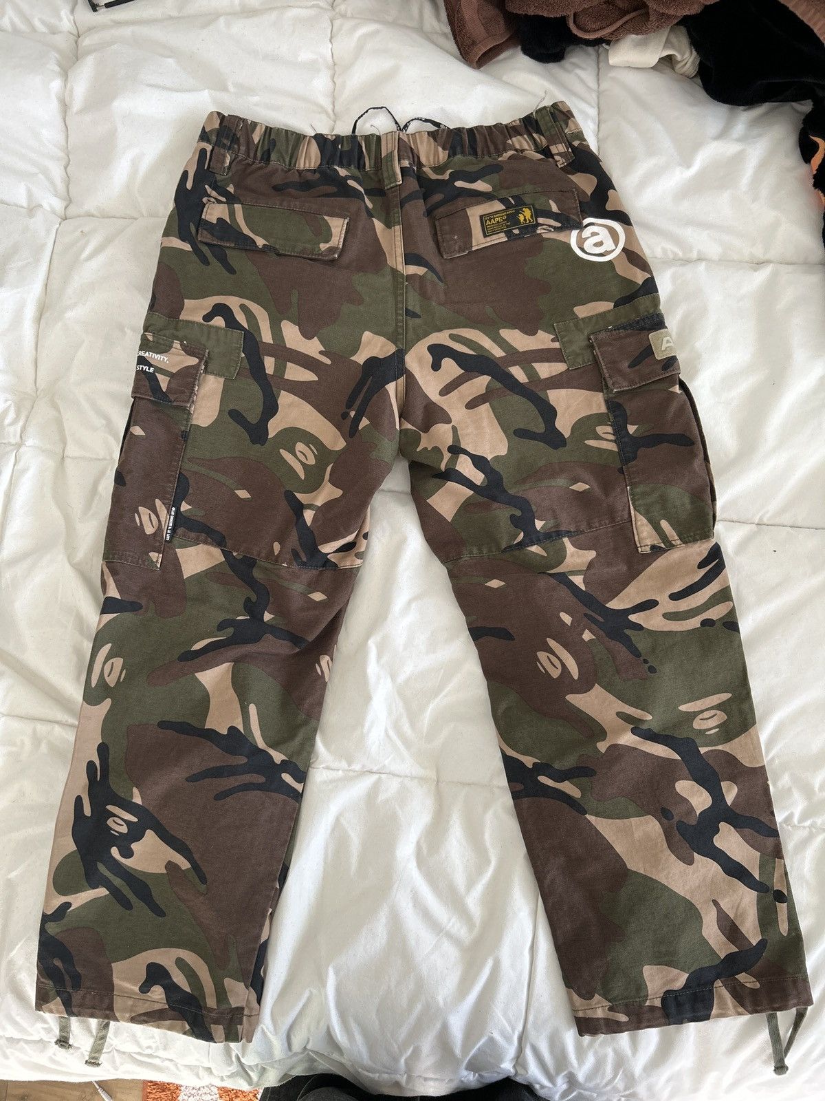 Aape AAPE Camo Cargos Size US 32 / EU 48 - 2 Thumbnail