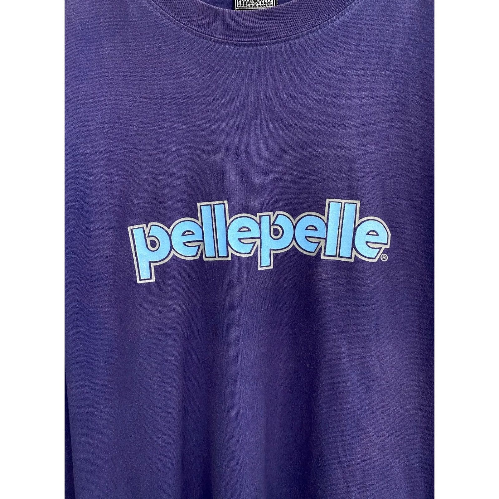 Pelle Pelle VINTAGE Pelle Pelle Marc Buchanan Longsleeve Surf Skat Shirt M blue 90s Mens Size US M / EU 48-50 / 2 - 4 Thumbnail