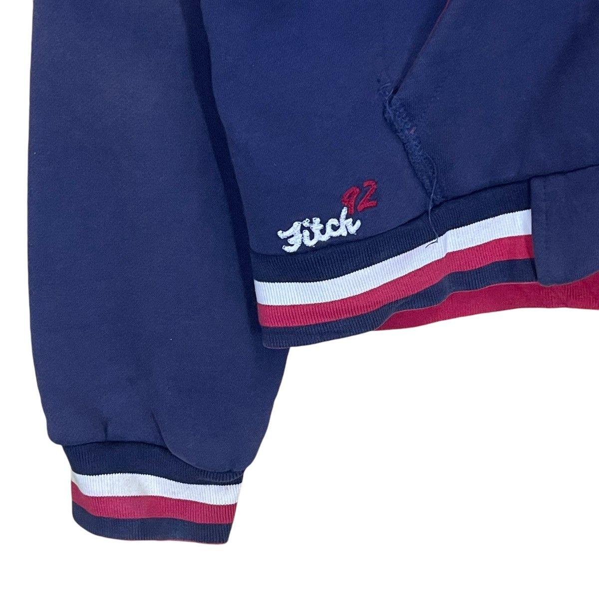 Abercrombie & Fitch Abercrombie Big Logo Embroidred Fullzip Sweater Size M Size US L / EU 52-54 / 3 - 8 Thumbnail