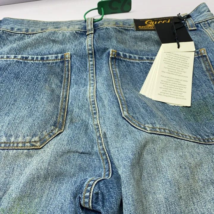 Gucci Gucci Gucci Eco Organic Denim Jeans for Men -2506 Size US 30 / EU 46 - 7 Thumbnail