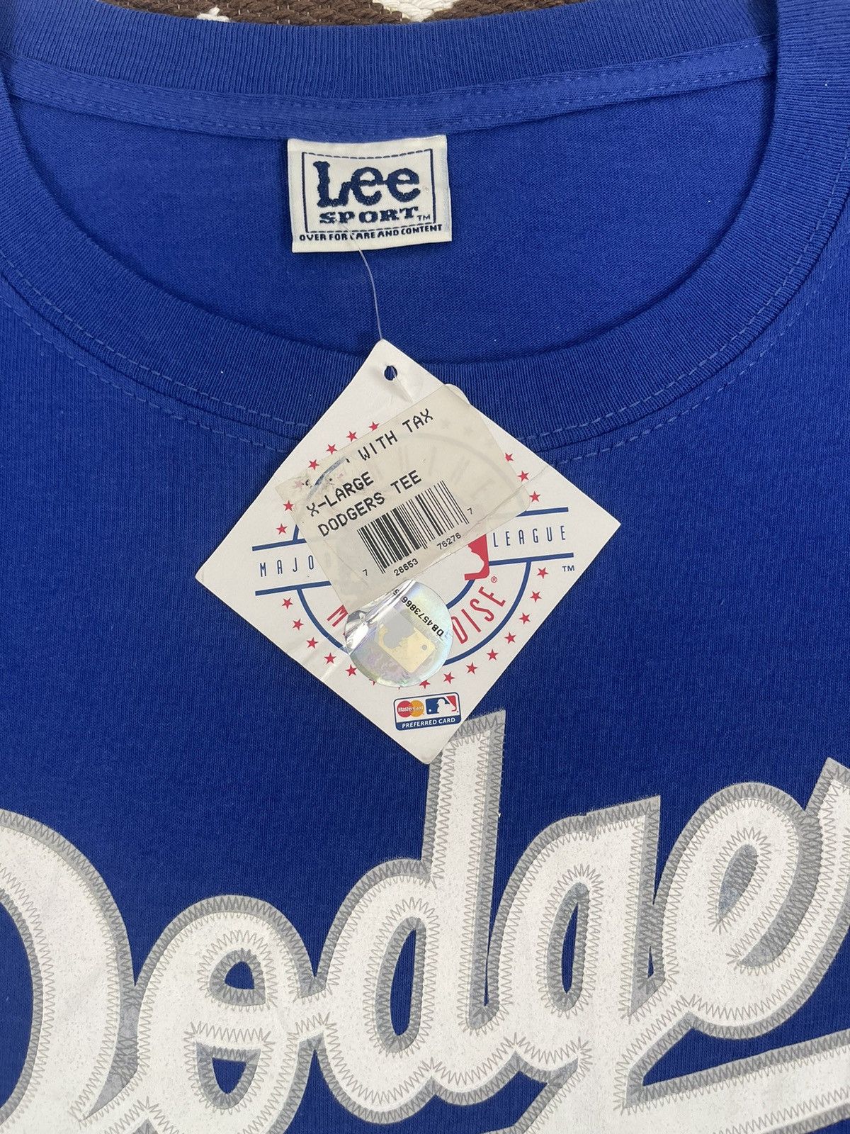 MLB × Vintage 💥DEADSTOCK🔥VINTAGE MLB L.A DODGERS x LEE Size US XL / EU 56 / 4 - 4 Thumbnail