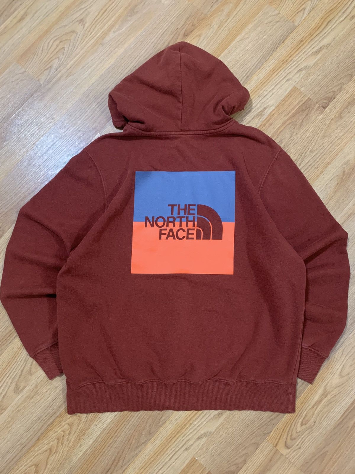 The North Face The North Face Box Logo Pullover Hoodie Sweatshirt Size US L / EU 52-54 / 3 - 2 Thumbnail