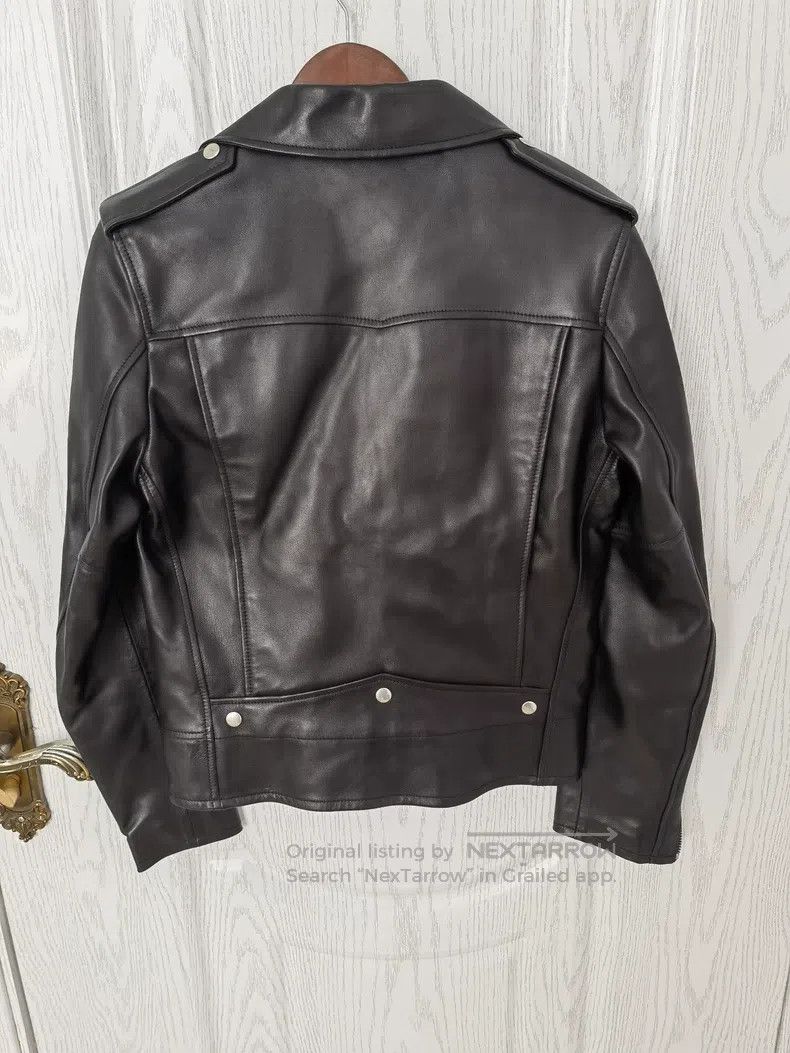 Saint Laurent Paris Saint Laurent Paris Solid Color Zip-Up Classic Long Sleeve Size US M / EU 48-50 / 2 - 4 Thumbnail