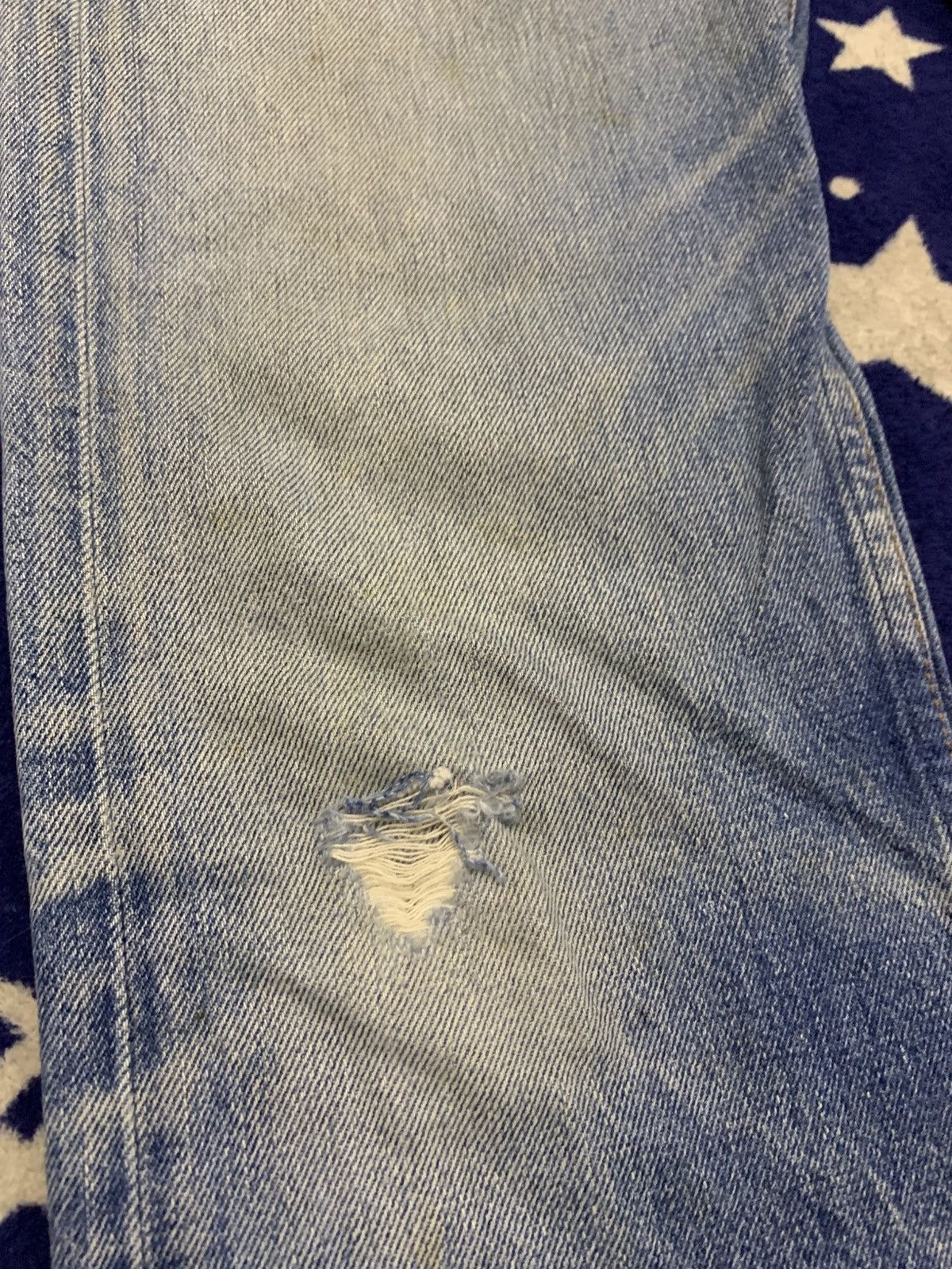 Levi's Vintage Clothing Levi’s 501 USA Vintage Denim Jeans — Altered & Distressed Size US 27 - 7 Thumbnail