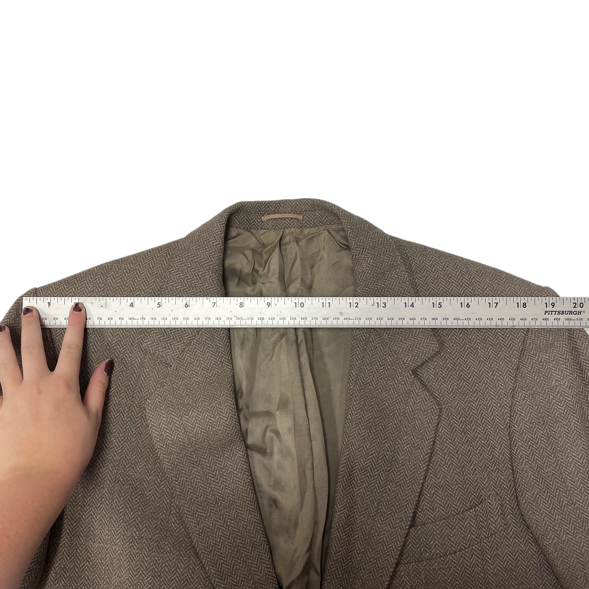 Other Vtg MAGEE HERRINGBONE Sport Coat Overcheck Jacket Size 42R - 10 Thumbnail